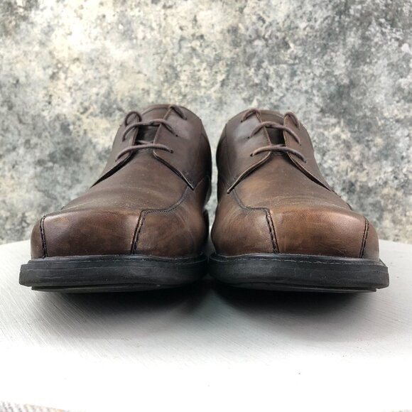 Clarks Men\'s Size 12M Gatewood Over Brown Leather Lace-Up Oxford Dress Shoes main image 12